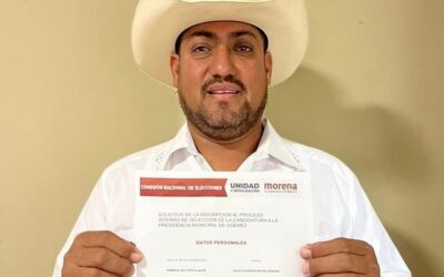 Va el morenista Carlos Reyes por la Presidencia Municipal de Güémez