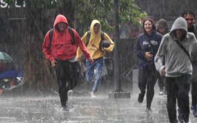 Frente frío provocará lluvias intensas en 7 estados