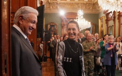 Revisan AMLO, Sheinbaum y gobernadores avances de IMSS-Bienestar